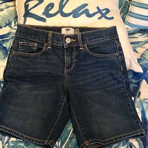 ⚓️BOTH for $18⚓️OLD NAVY JEAN SHORTS GIRLS  8R